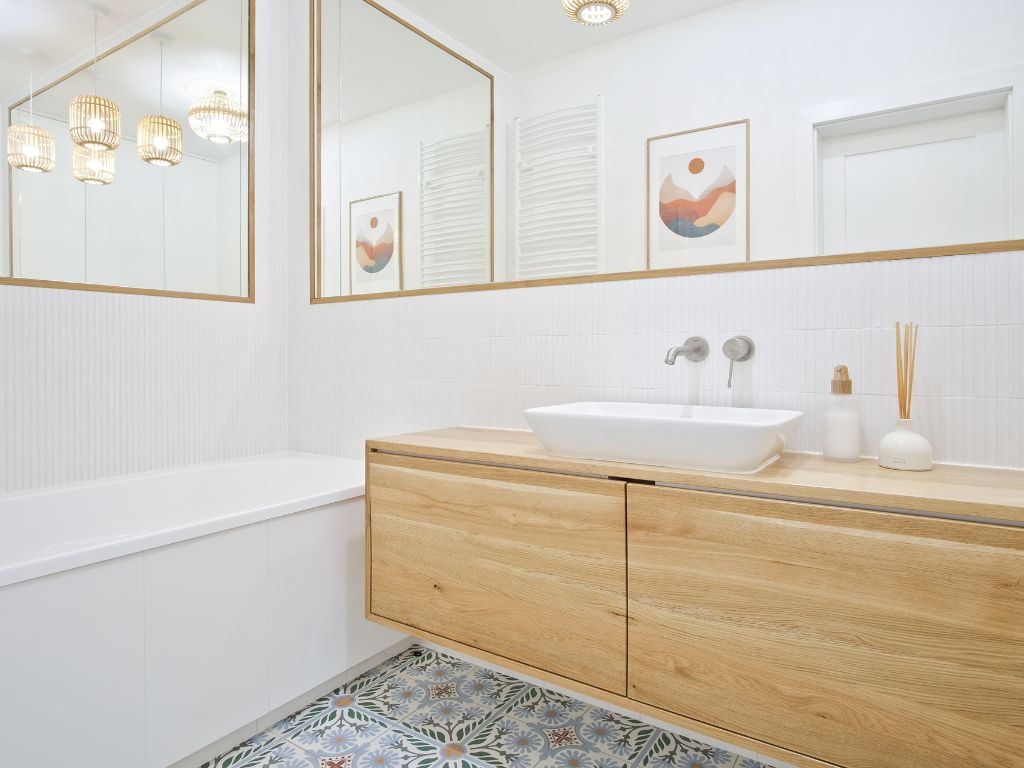 Badezimmer im Dachgeschoss - Herausforderung