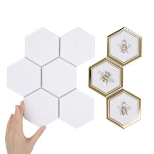 Fliese Hexagon XL 1/3 Gold Bee