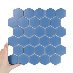 Fliese Hexagon Groß Old Navy Matt