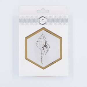 Musterfliese: Hexagon XL Queen Sea Coral