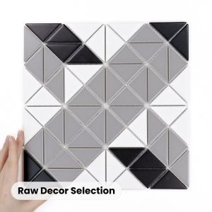 Fliese Aztec Vector Grey Matt