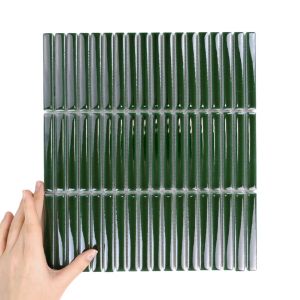 Fliese Stick Emerald Glänzend