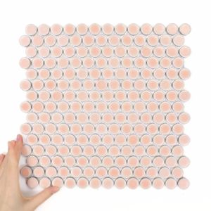 Fliese Candy Pink Glänzend