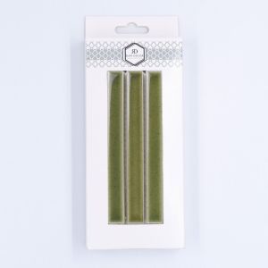 Musterfliese: Stick Olive Glänzend