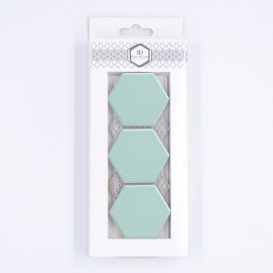 Musterfliese: Hexagon Groß Mint Matt