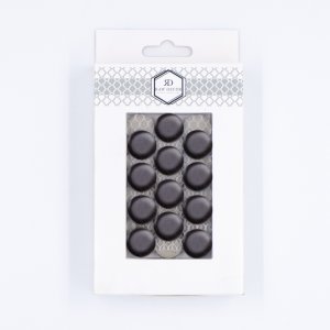 Musterfliese: Candy Schwarz Matt