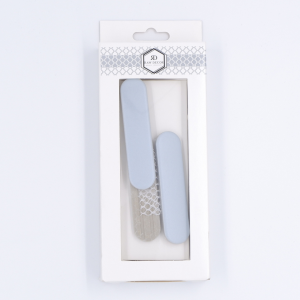 Musterfliese: Eclair Cherie Baby Blue Matt