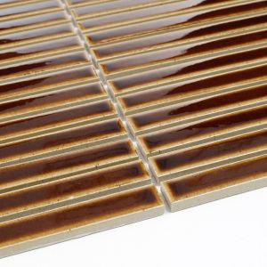 Fliese Stick Cinnamon Glänzend