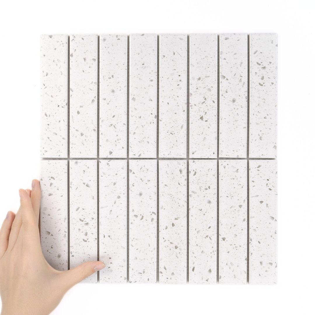 Fliese Stick Ash Terrazzo