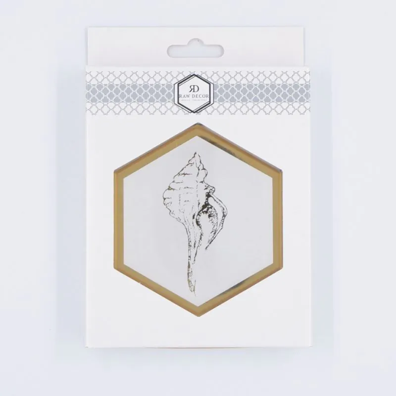 Musterfliese: Hexagon XL Queen Sea Coral