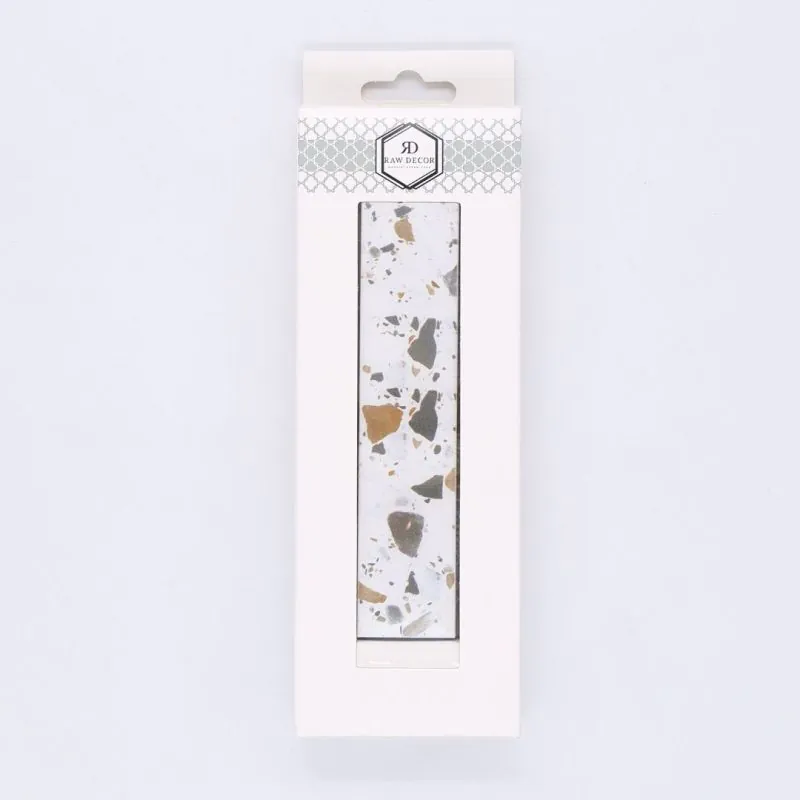 Musterfliese: Stick Straciatella Terrazzo