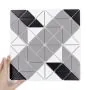 Fliese Aztec Vector Grey Matt