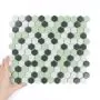 Fliese Hexagon Klein Green Mix Matt