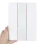 Fliese Metropolis Holo White Glänzend (3er Set)