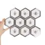 Fliese Hexagon XL Queen Bee Silver