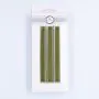 Musterfliese: Stick Olive Glänzend