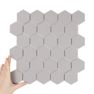 Fliese Hexagon Groß Graphit Antirutsch