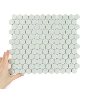 Fliese Hexagon Klein Pistachio Matt