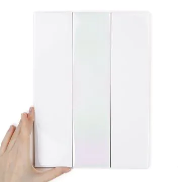Fliese Metropolis Holo White Glänzend (3er Set)