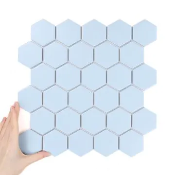 Fliese Hexagon Sky Blue Matt