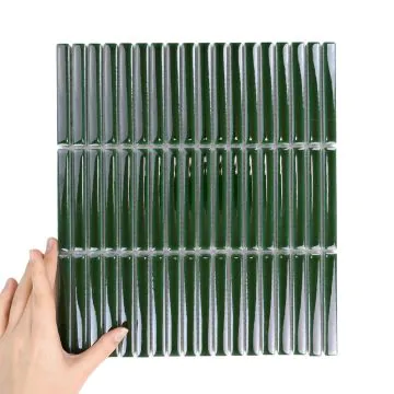 Fliese Stick Emerald Glänzend