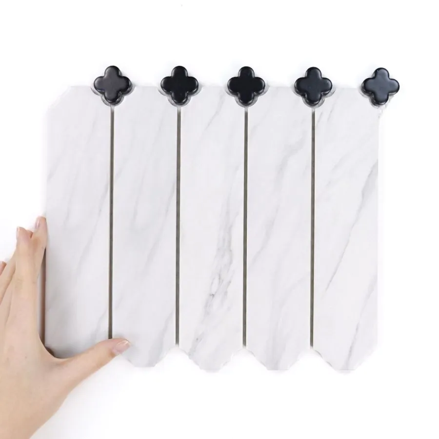 Fliese Cecile Marble Matt Klee Black