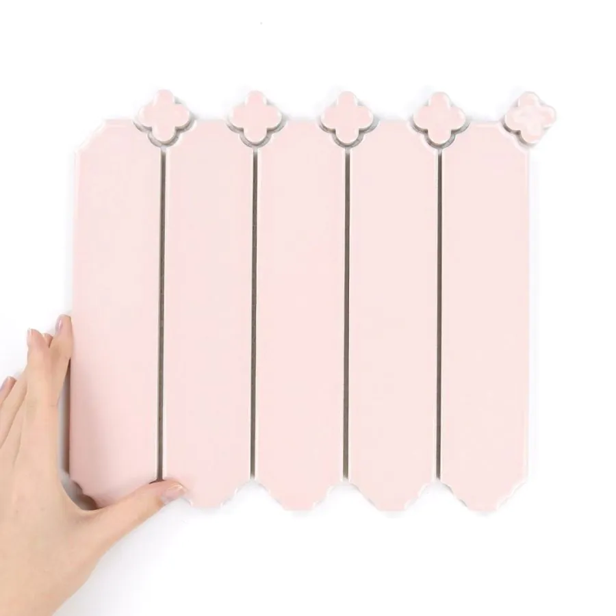 Fliese Cecile Pink Glänzend