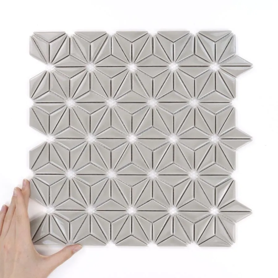 Fliese Constellation Smoke Grey Glänzend