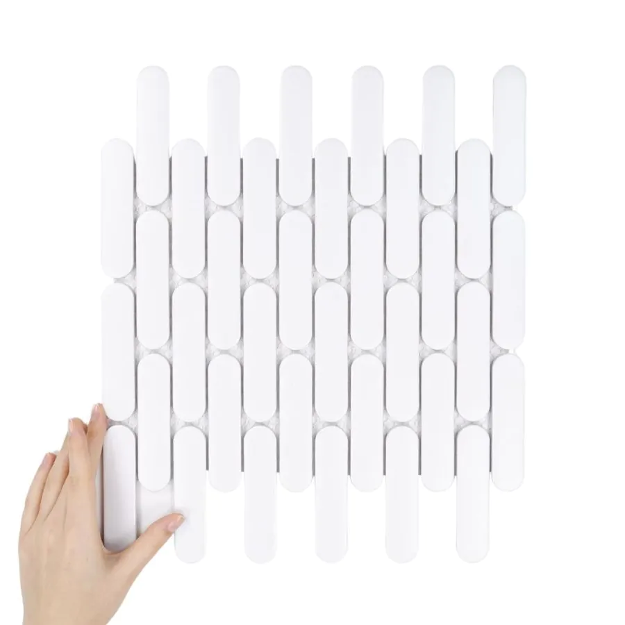 Fliese Eclair Cherie White Matt