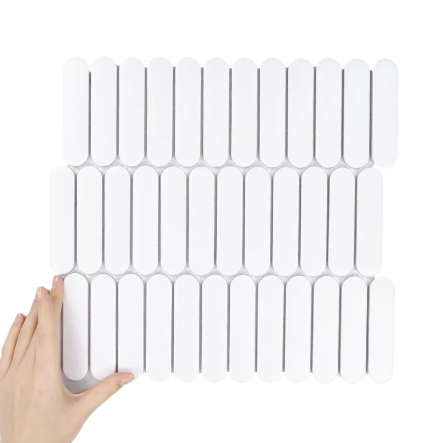 Fliese Eclair Paris White Glänzend