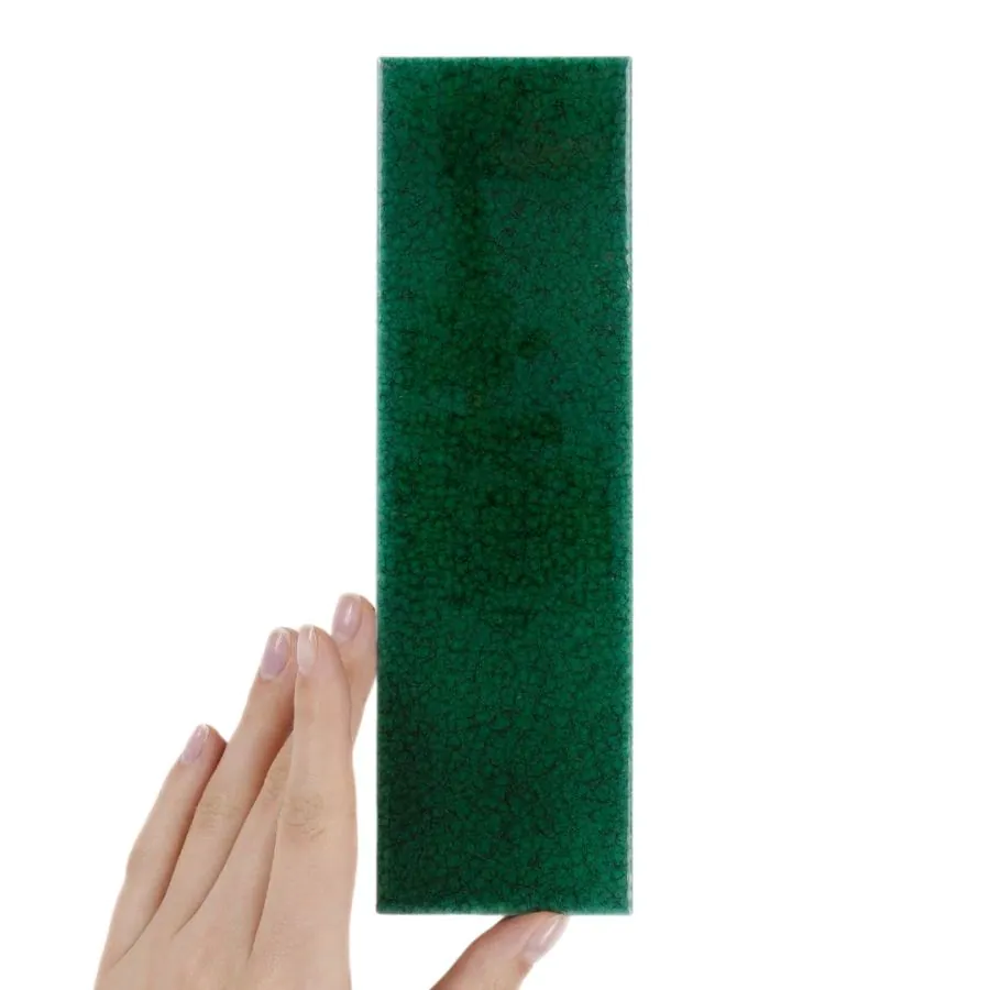 Fliese Metropolis Dark Green Glänzend