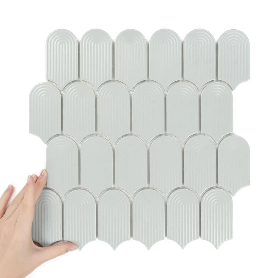 Fliese Wave Smokey Sage Matt