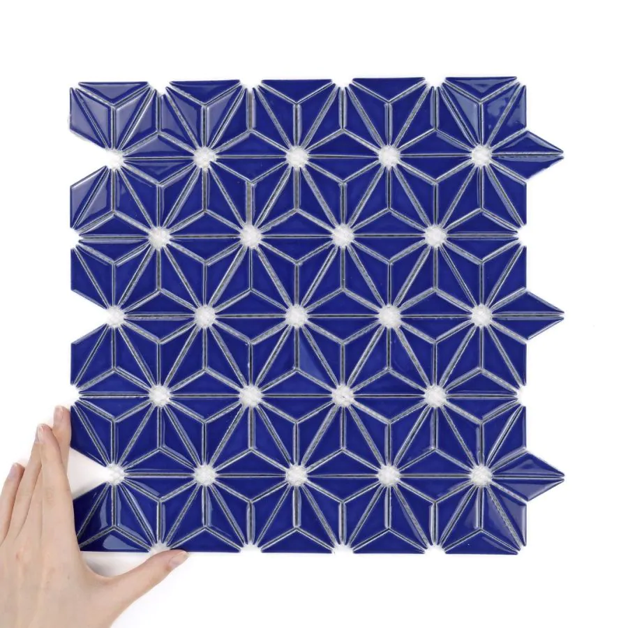 Fliese Constellation Cobalt Blue Glänzend