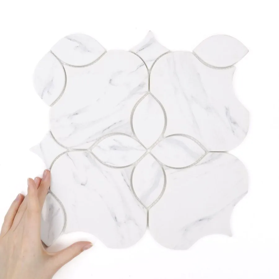 Glasmosaik Lotus Marble Matt