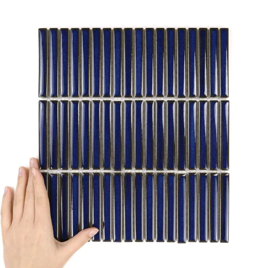 Fliese Stick Deep Ocean Glänzend