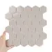 Aktualnie wybrany produkt: Fliese Hexagon Groß Cafe Latte Glänzend