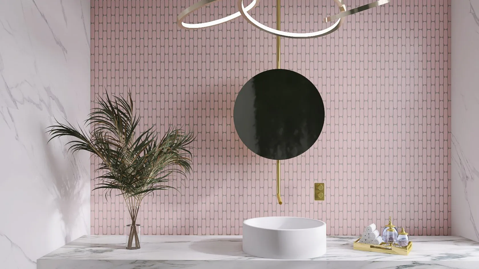 Pastelowe wnętrza: Tworzenie delikatnych wnętrz z mozaikami.