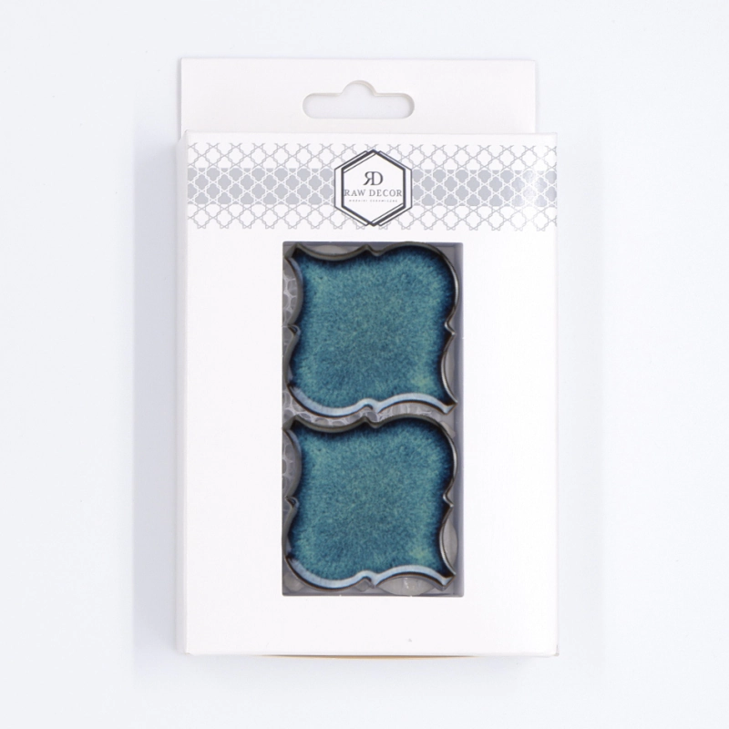 Termékminta: Arabesque Mittelgroß Adriatic Glänzend