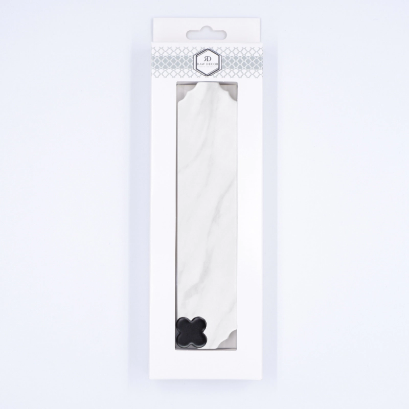 Musterfliese: Cecile Marble Matt Klee Black