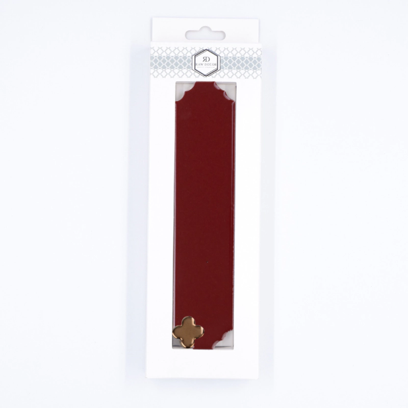Musterfliese: Cecile Rubin Glänzend Klee Vintage Gold