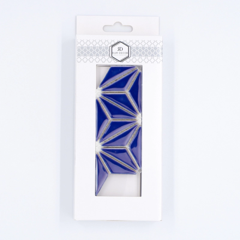 Musterfliese: Constellation Cobalt Blue Glänzend