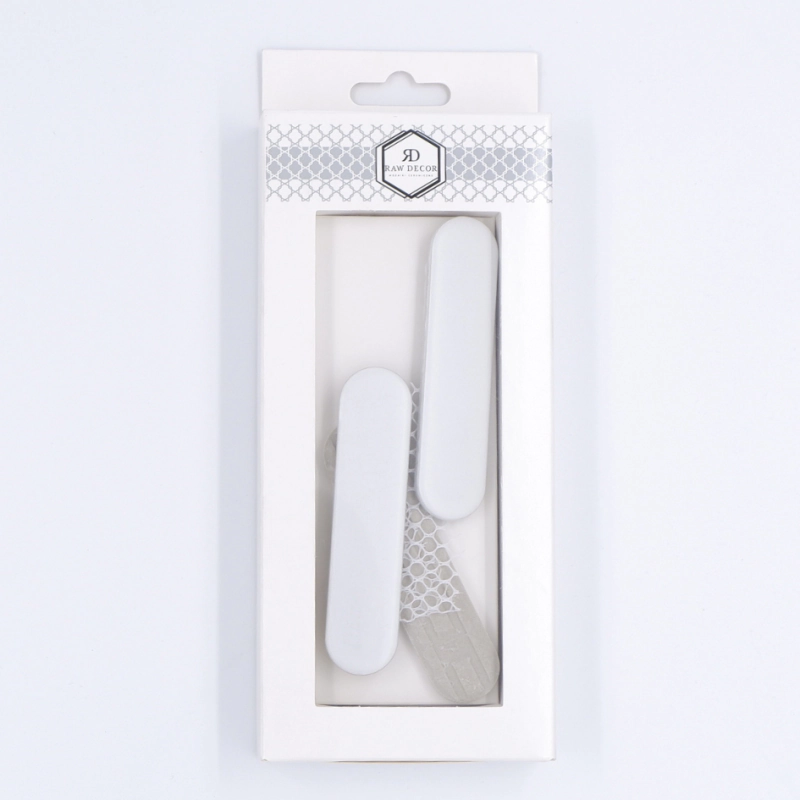 Musterfliese: Eclair Cherie White Matt