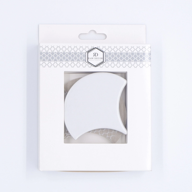 Musterfliese: Flabellum White Matt