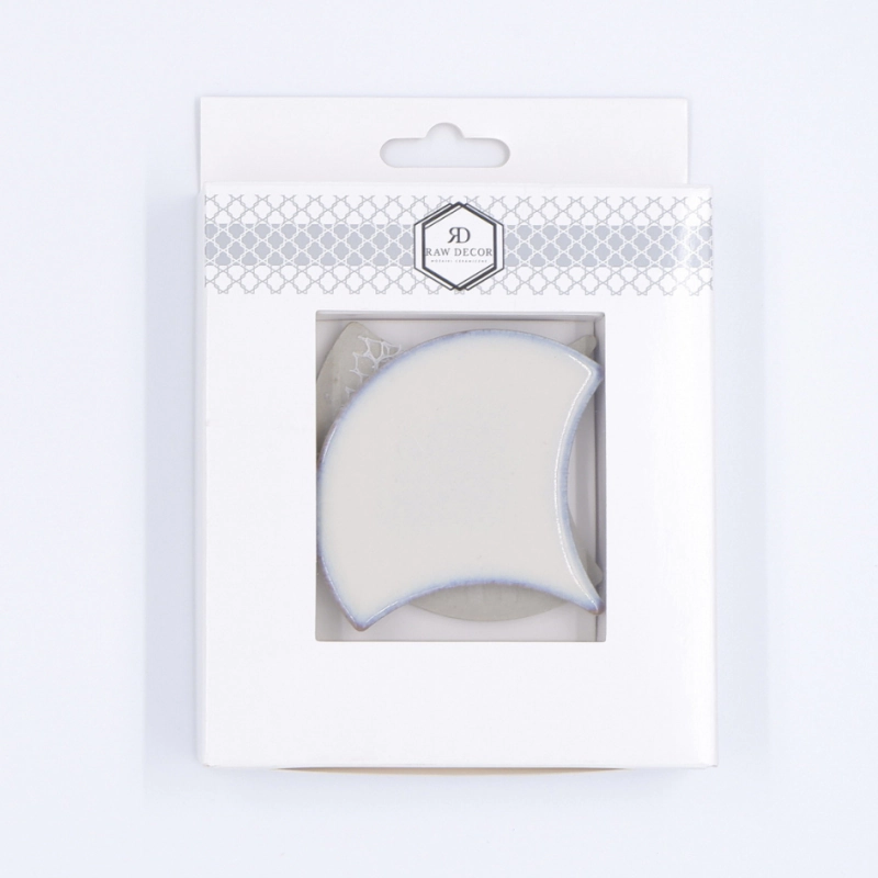 Musterfliese: Flabellum Creme Glänzend