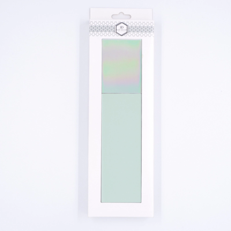Musterfliese: Metropolis Holo Green Glänzend