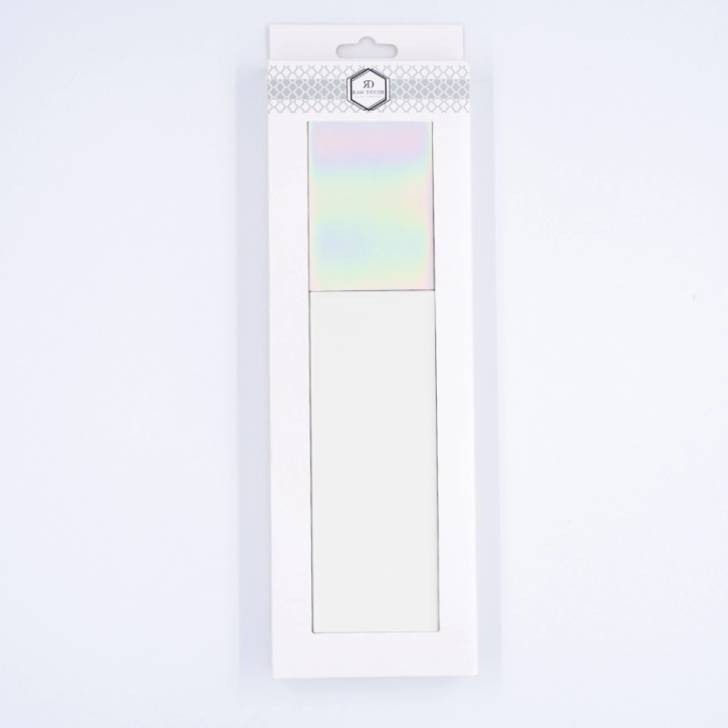 Musterfliese: Metropolis Holo White Glänzend