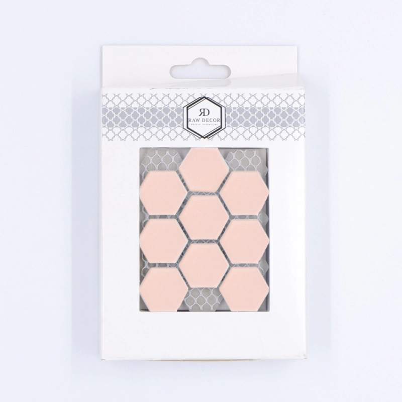 Musterfliese: Hexagon Klein Pink Matt
