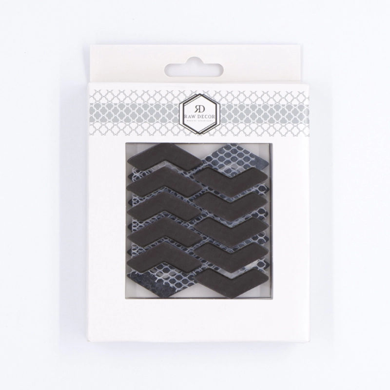 Musterfliese: Sparrow Black Matt