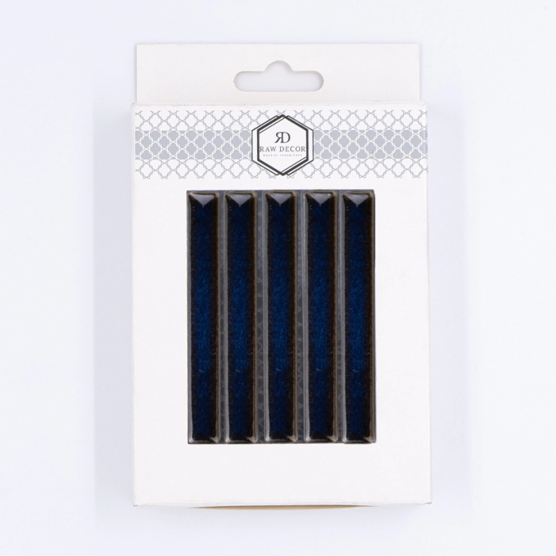 Musterfliese: Stick Deep Ocean Glänzend