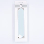 Musterfliese: Cecile Baby Blue Glänzend Klee White